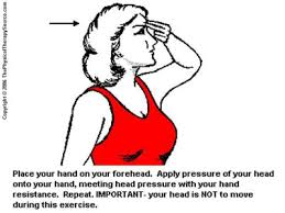 Isometric Exercises Neck