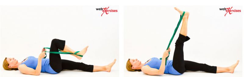Knee Stretching Home Exercises